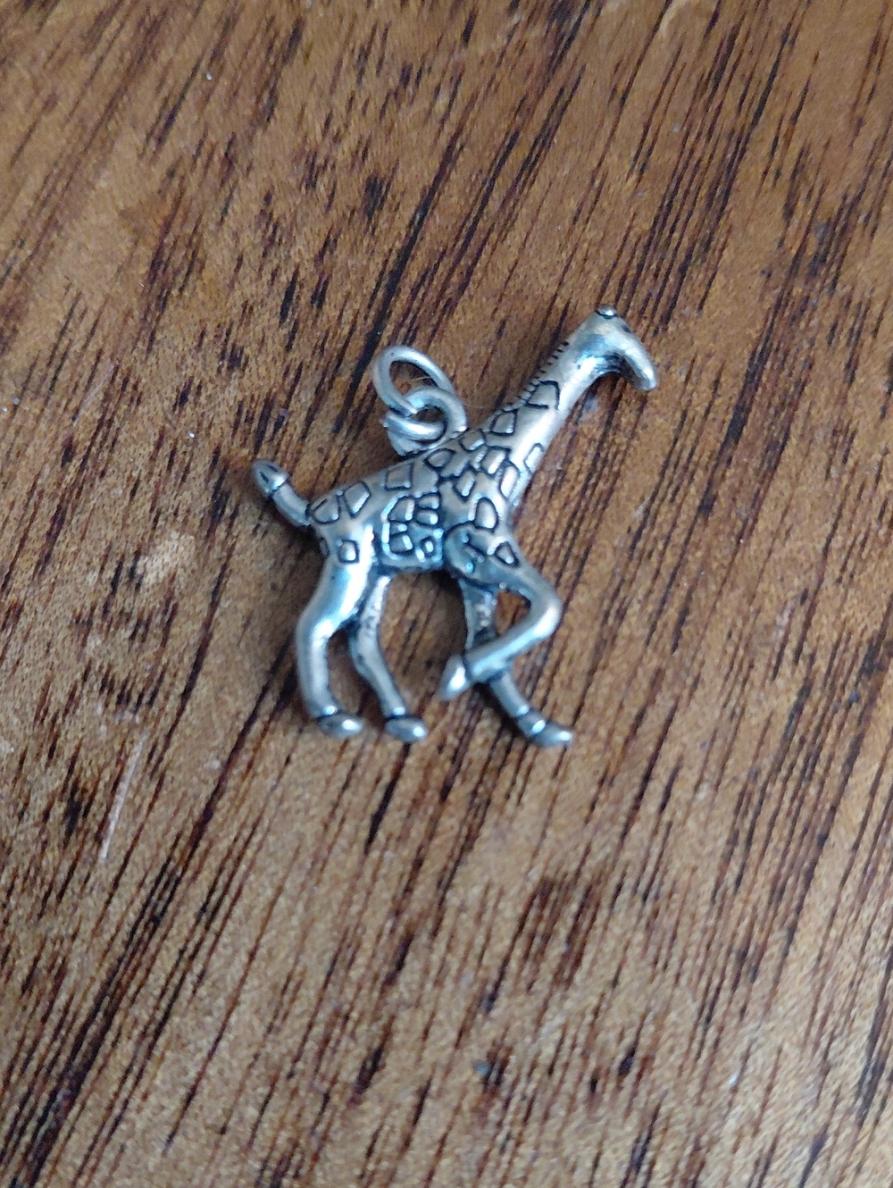Giraffe 925 Sterling Silver Dainty Pendant New Never Worn